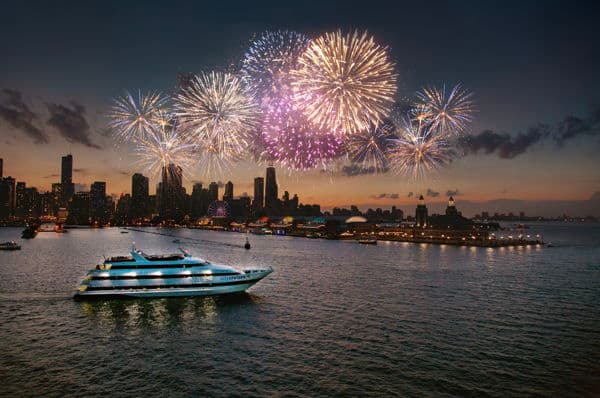 Fireworks Cruise on Lake Michigan