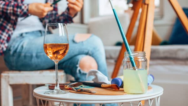 Paint & Sip in Napa